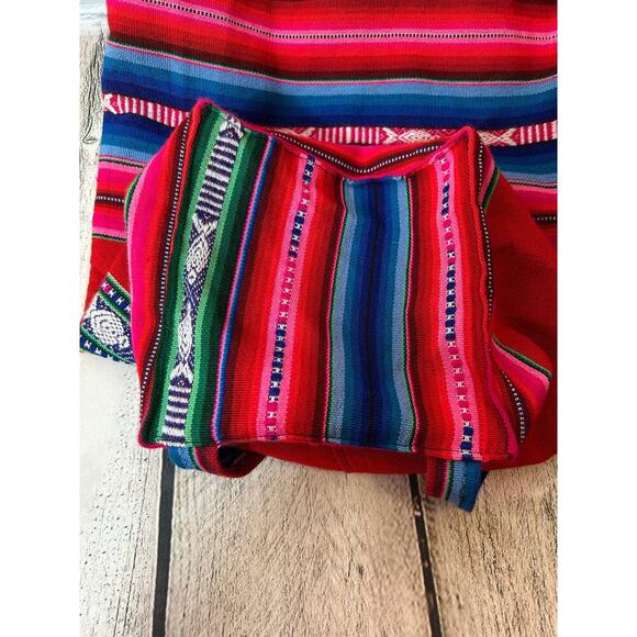 PERUVIAN Women’s Woven Backpack / Boho Bag - Picture 4 of 6